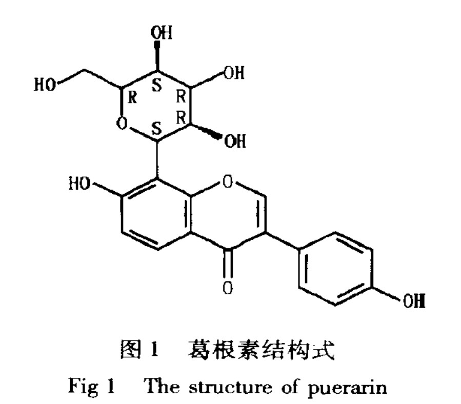 Extrait naturel de racine de kudzu de l'usine chinoise, puérarine avec 25%, 60%, 98% pour option