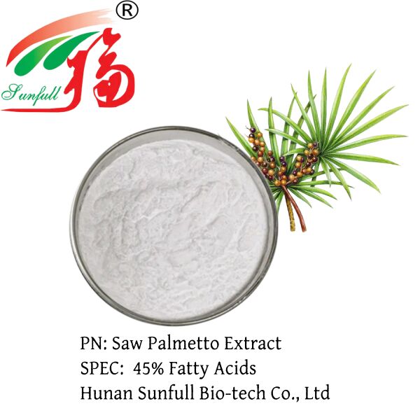 Extrait de Saw Palmetto Haute Puissance 45% d'Acides Gras (Serenoa Repens) - Concentré Premium pour la Santé de la Prostate & Formulations Avancées