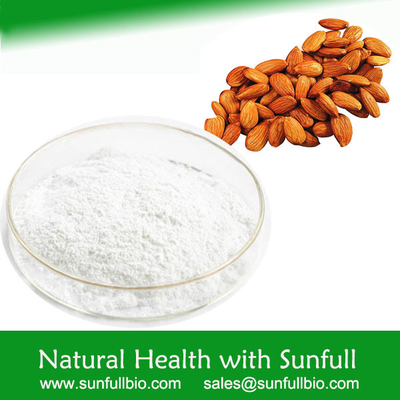 Amygdaline naturelle 98% cristalline blanche poudre amère amande amère extrait de graines d'abricot pour intermédiaires pharmaceutiques