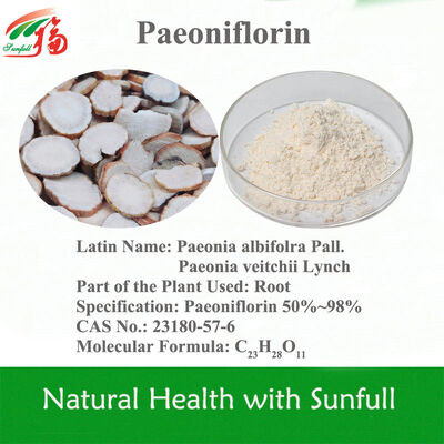 Paeoniae Radix Alba extrait 90 % Paeoniflorin pour anti-âge CAS 23180-57-6